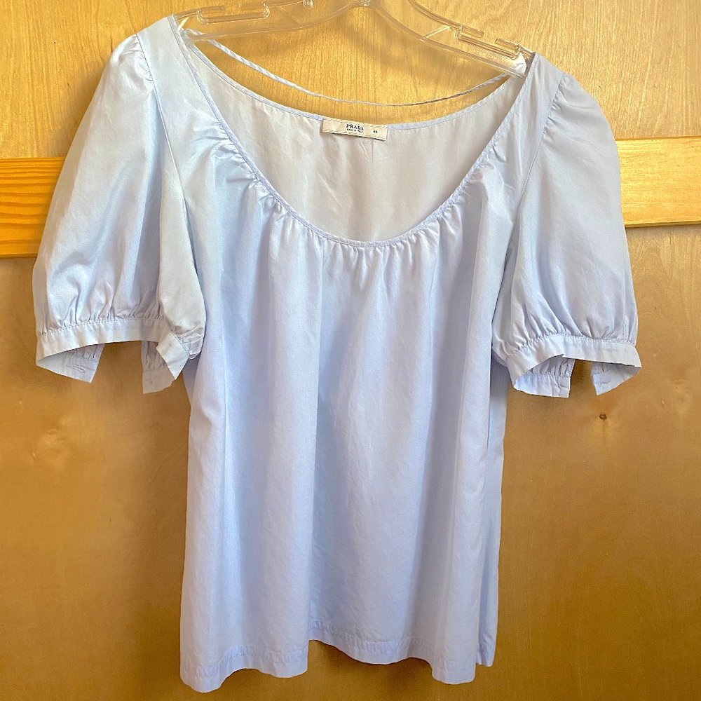Light Blue Prada Shirt